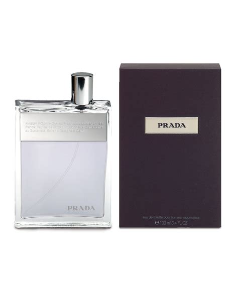 prada amber pour homme 100ml eau de toilette|Prada pour homme intense.